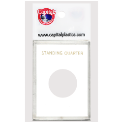 Capital Plastics Caps Coin Holder - Standing Liberty Quarter