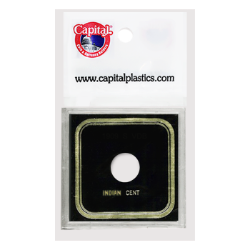 Capital Plastics VPX Coin Holder - Indian Cent