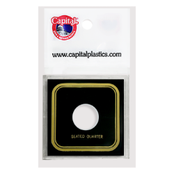 Capital Plastics VPX Coin Holder - Seated Liberty Quarter
