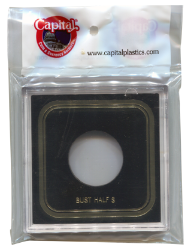 Capital Plastics VPX Coin Holder - Bust Half Dollar