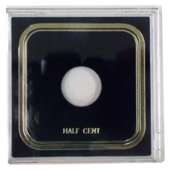 Capital Plastics VPX Coin Holder - Half Cent Odd Type