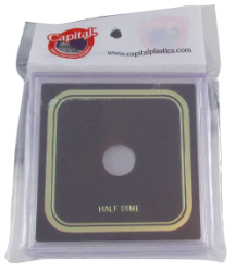 Capital Plastics VPX Coin Holder - Half Dime Odd Type