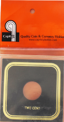 Capital Plastics VPX Coin Holder - Two Cent Odd Type