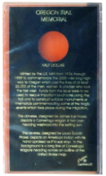 Oregon Trail Memorial Half Dollar Holder