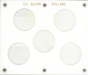 U.S. Silver Dollars - NO OTHER PRINT