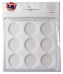 U.S. Silver Eagle Year Set 2021 Type 2 - 2029