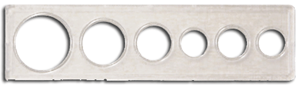 Whitman 2x7 Cent - Large Dollar Mint or Proof Set Holders 6 Hole - (25 pack)