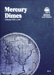 Mercury Dime Folder, 1916-1945