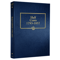 Half Cent Album 1793-1857