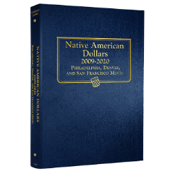 Native American Dollars Album 2009 -