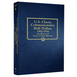 U.S. Classic Commemorative Halves Album Vol One, 1892-1934