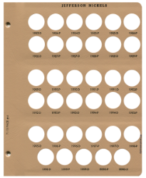 Jefferson Nickels Replacement Page 4 1983-D - 2000-D