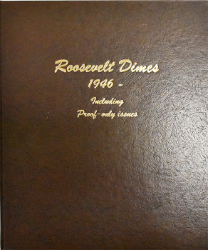 Roosevelt Dimes 1946 to Date with proof
