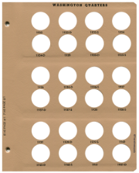 Washington Quarters with Proof- Page 1