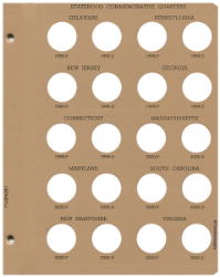Statehood Quarters P&D Replacement Page 1 1999-P-2000-D