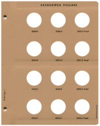 Sacagawea Dollars with Proof Replacement Page 1