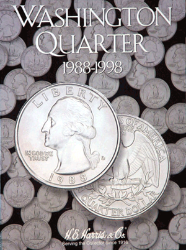 Washington Quarters Folder No. 4 1988-1998