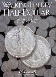 Walking Liberty Half Dollar No. 2 Folder 1937-1947