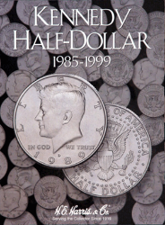 Kennedy Half Dollar Folder No. 2 1985-1999