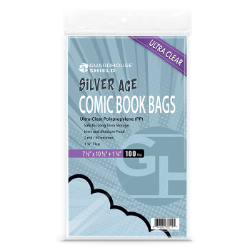 Shield Bag for Silver Comic Books (Standard Size) - 7 1/8 x 10 1/2