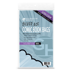 Shield Resealable Bag for Thicker Silver Comic Books (Wide Size) - 7 1/4 x 10 1/2