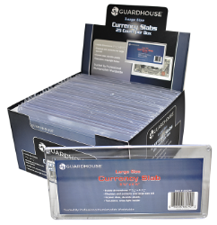 Paper Money Slab for Large-Sized U.S. Currency - Currency Holder