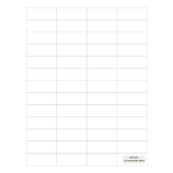 Paper Inserts for Defender Coin Slab (12 Sheets/624 Labels)