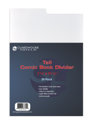 Tall Comic Book Divider - 7 1/4 x 11 1/4