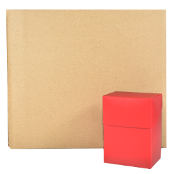 Bulk Flip-top Card Box - Red