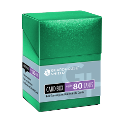 Flip-top Card Box - Green