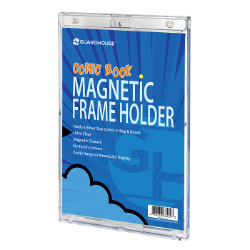 Comic Book Magnetic Frame Holder - Silver