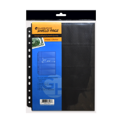 4 Pocket Double-Sided Pages for Modern-Sized Currency - 10 pack