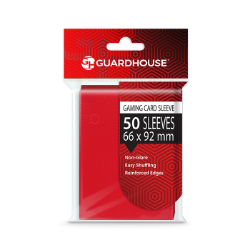 Gaming Card Sleeves - Red
