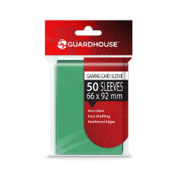 Gaming Card Sleeves - Green