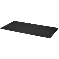 Desk Mat with Stitched Edges - 15.75 x 31.5 (Black)