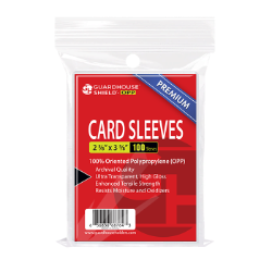 Shield OPP - Trading Card Sleeves - Premium OPP Trading Card Sleeves