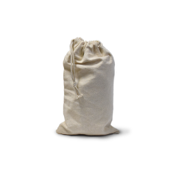 10 oz Canvas Money Bag with Draw String - 5.5 x 9.5
