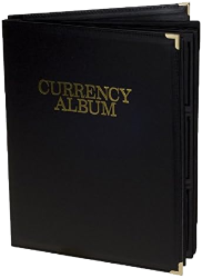 HE Harris Deluxe Currency Album  - Large Notes