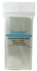 Coretek Large Currency Sleeve 8 x 3 1/2- 50 pack