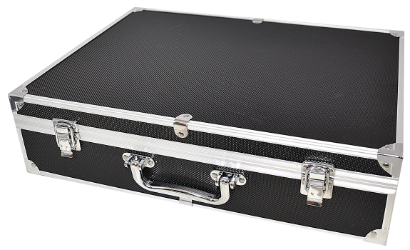 Falcon Series 100 Slab Box - Front Handle - Black Aluminum