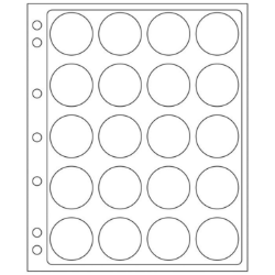 20 slots ENCAP Clear Coin Capsules Pages 38/39/40 (Fits Guardhouse L, Ligththouse 38/39, Airtite H)