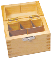 Gold Test Acid Box - Capacity for 3 Bottles, Stones and Picks