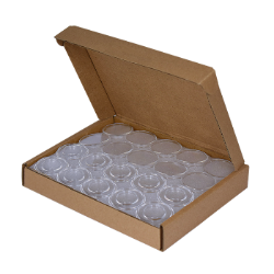 1/10 oz Gold Eagle 16mm Direct-Fit EvoCore coin holders - (S dia) / 50 per box.