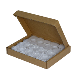 Dime 18mm Direct-Fit EvoCore coin holders - (S dia) / 50 per box.