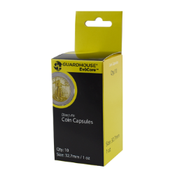 1 oz Gold Eagle Direct-Fit EvoCore Coin Capsules - 10 Pack