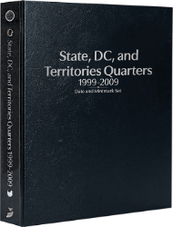 State, DC, and Territorial Quarters 1999-2009, Date & Mintmark Set P & D (Black)