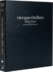 Morgan Dollars 1892-1921, Date & Mintmark Set P, D, CC, O & S (Black)