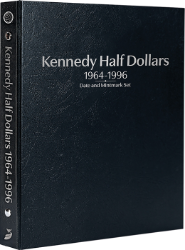 Kennedy Half Dollars 1964-1996, Date & Mintmark Set P, D & S (Black)