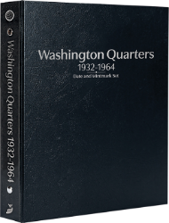 Washington Quarters 1932-1964, Date & Mintmark Set P, D & S (Black)