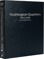 Washington Quarters 1965-1998, Date & Mintmark Set P, D & S (Black)